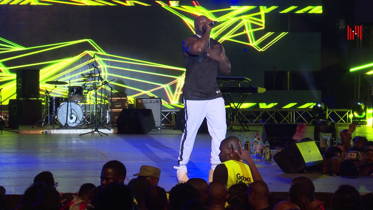 Khaligraph Jones Performs Kasayole at the NRG Wave Festival In Mombasa 2019.
