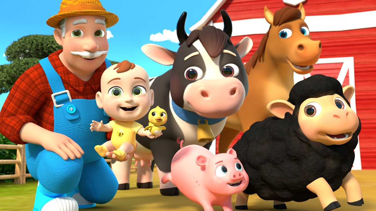 Old MacDonald’s Happy Animal Farm | Lalafun Nursery Rhymes & Kids Songs
