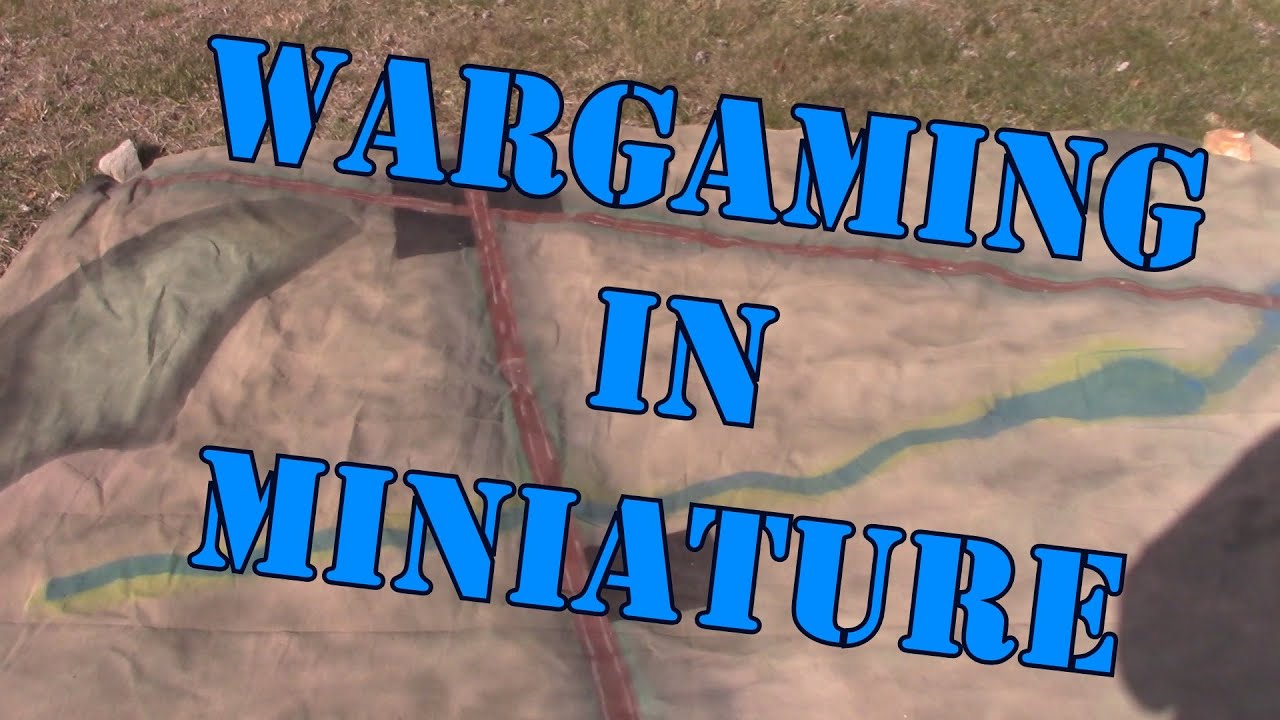Wargaming in Miniature ☺ Making My New Wargaming Battlemat Part 2