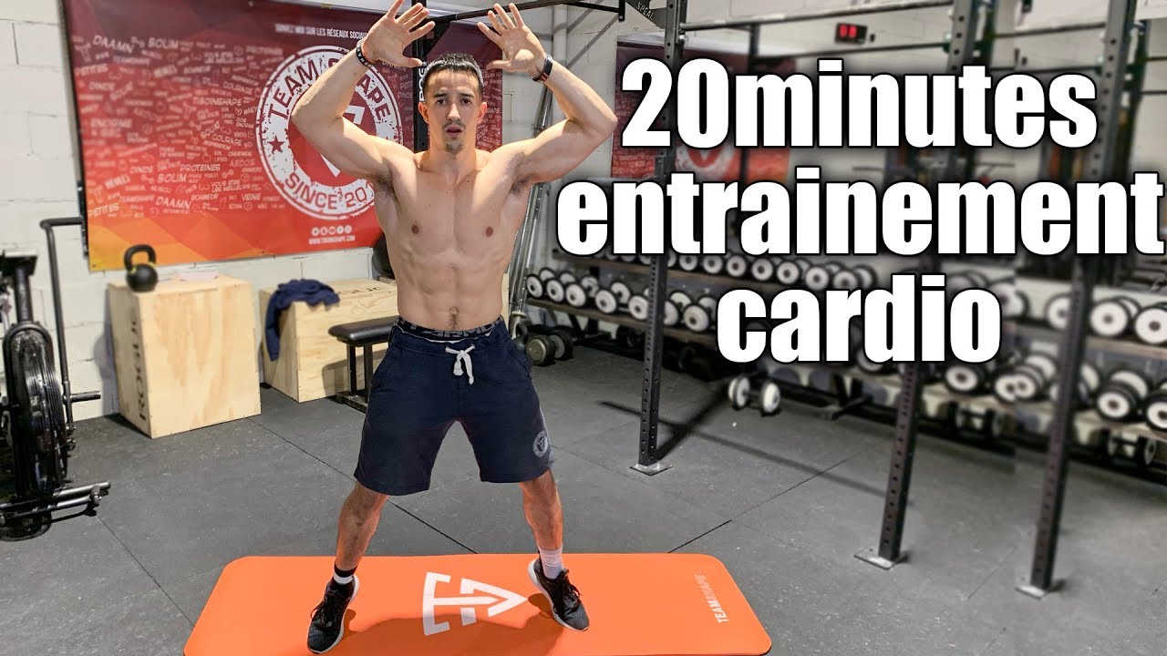 20 minutes entrainement cardio &agrave; la maison ! (sans &eacute;quipement)