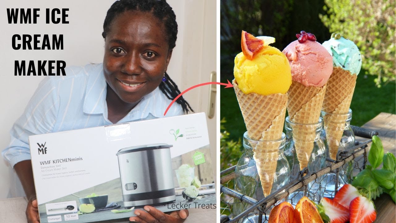 WMF KitichenMinis 3-in-1 Ice Cream Maker Unboxing | Homemade Ice Cream, Sorbet & Frozen Yoghurt