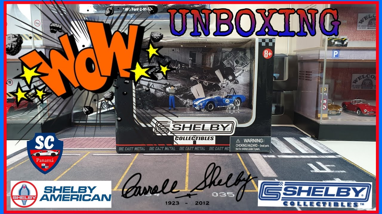 Carroll Shelby, Shelby Cobra 427 by Shelby Collectibles 1/64 😁 #diecast #shelby #collection