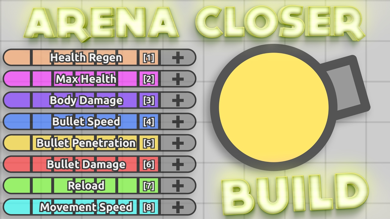 BABY ARENA CLOSER BUILD CHALLENGE!! ARENA CLOSER MOD! (Diep.io FFA Modding)