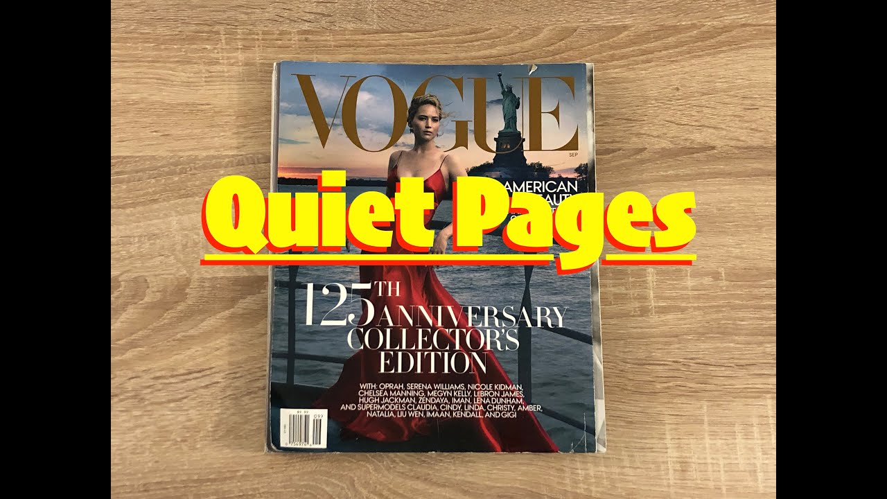 September 2017 issue Vogue US | Special 125th-anniversary edition | Jennifer Lawrence | Bruce Weber