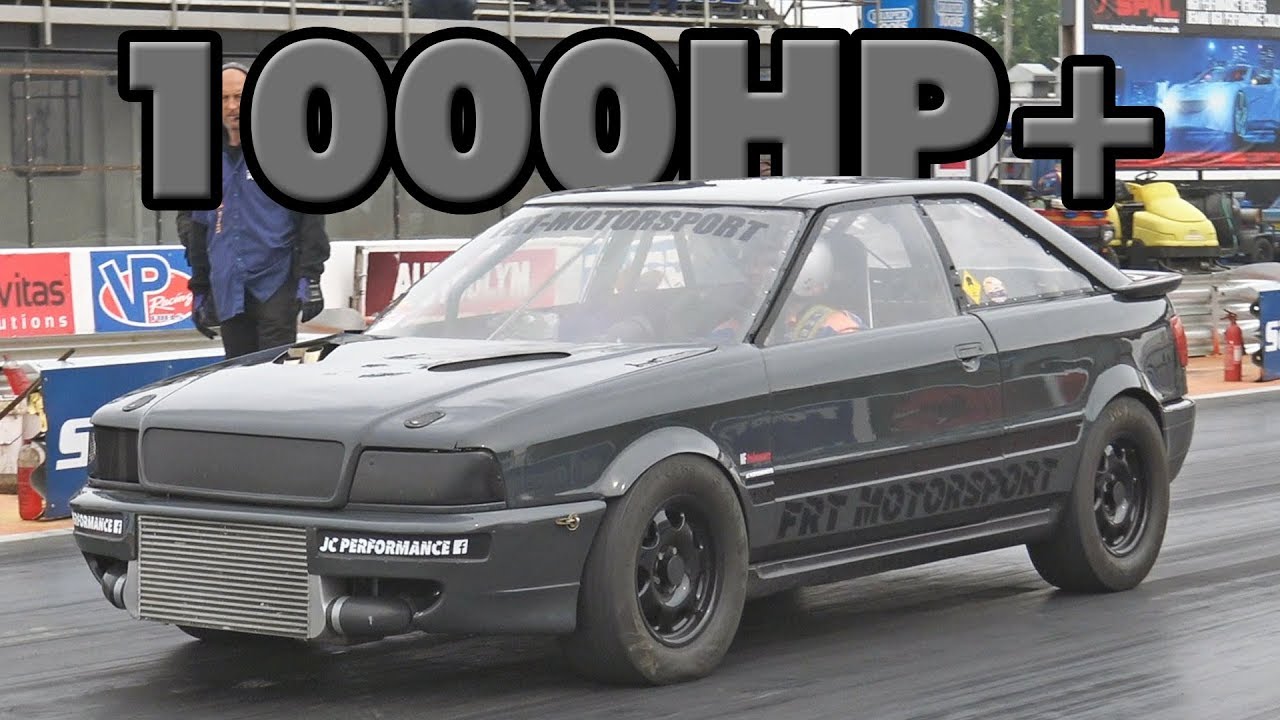FRT Motorsport 1000HP+ Audi S2 at Santa Pod Raceway