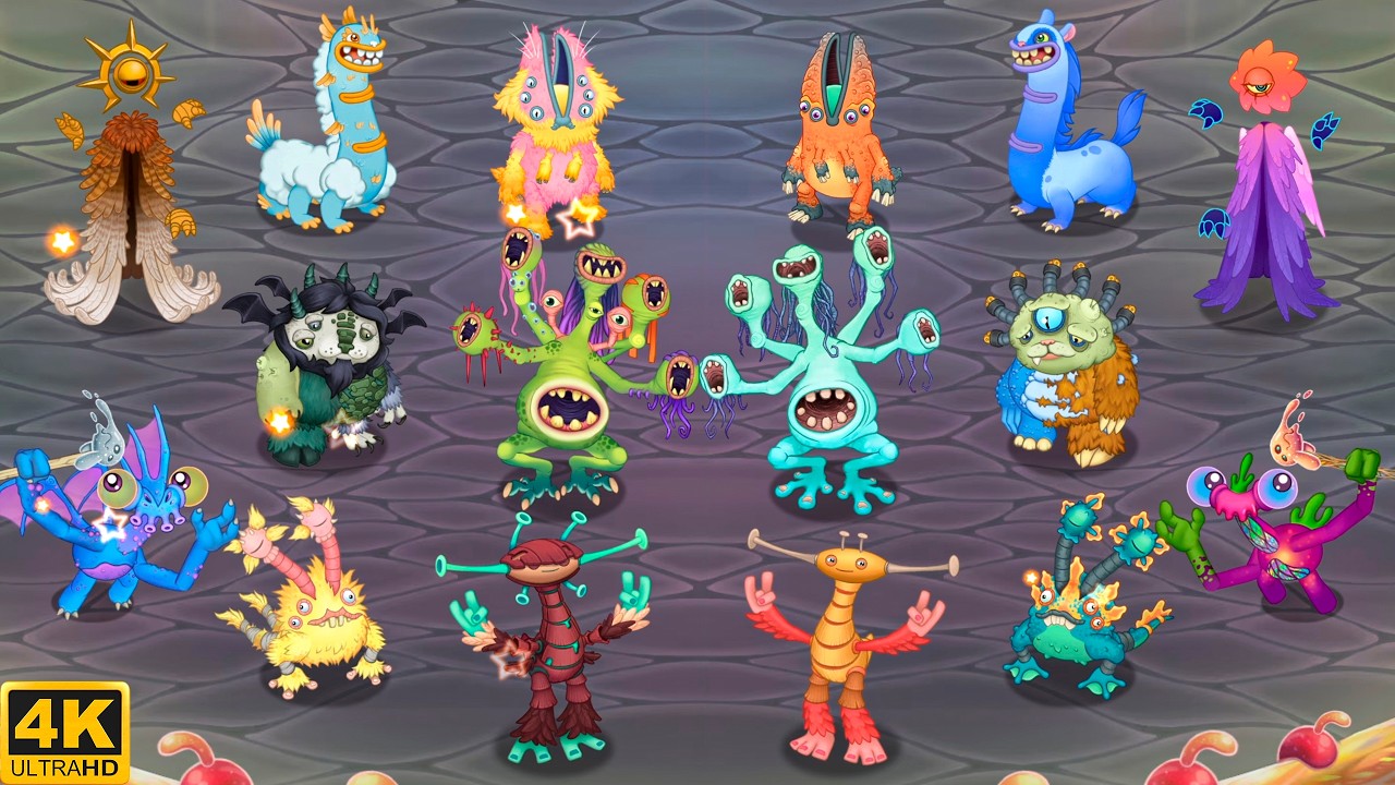 Ethereal Workshop - Rare Monsters Comparison (8/16) 4k