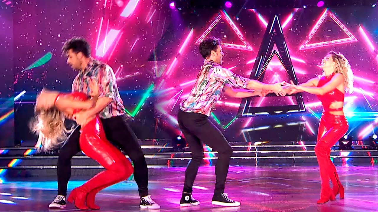 Hernán Piquín y Maca Rinaldi fueron un fuego en el #Cuarteto