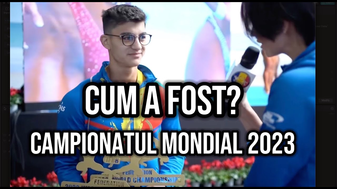 EXPERIENTA DE LA CAMPIONATUL MONDIAL 2023