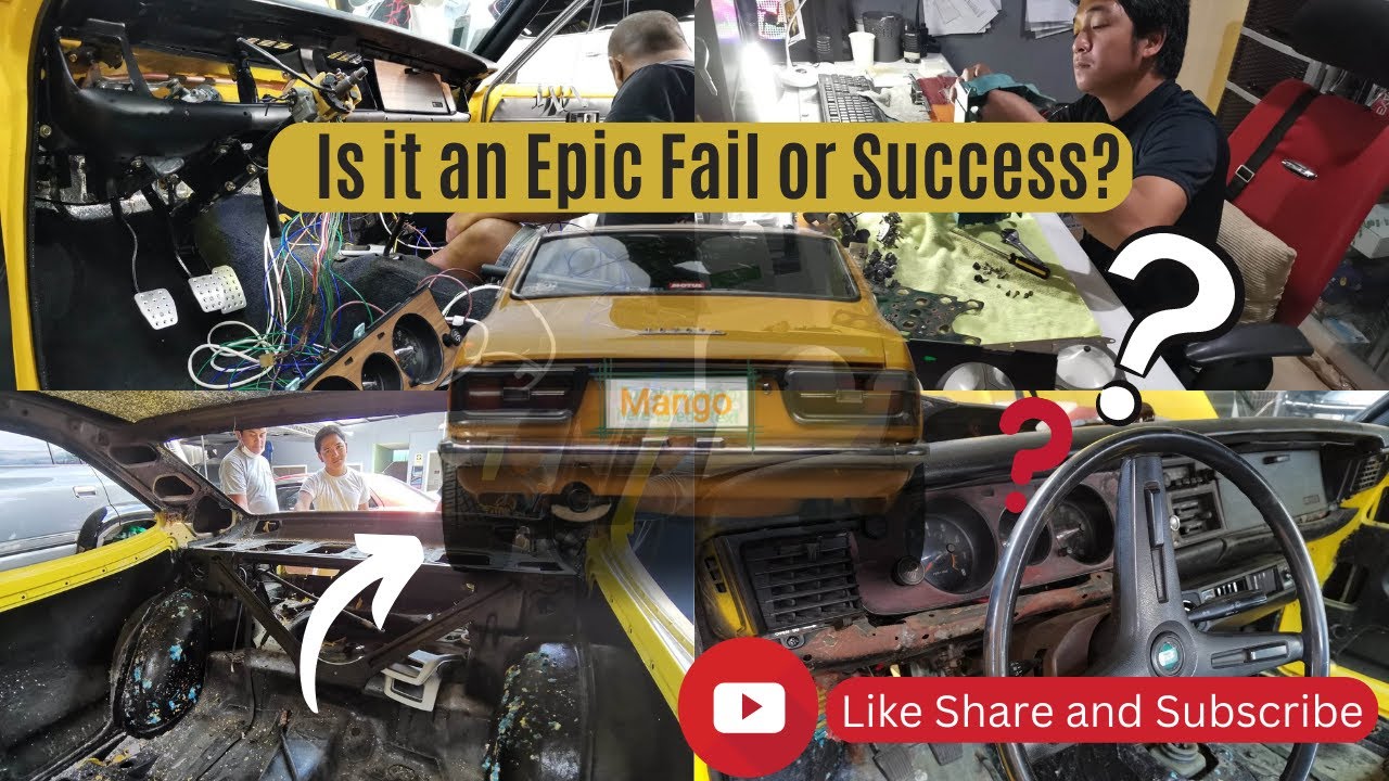 Toyota Sprinter KE25 Restoration Part 2