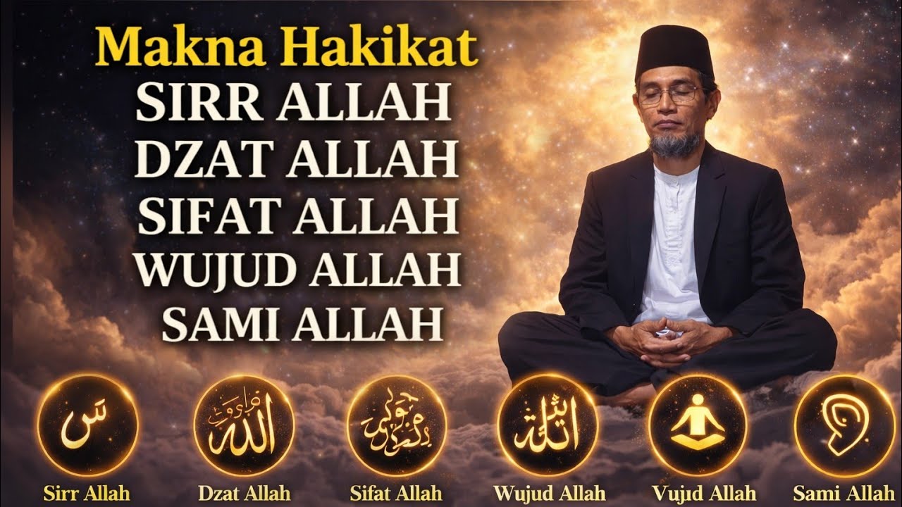 KH. MUKHLASON ROSYID🔴MAKNA SIRR ALLAH DZAT ALLAH SIFAT ALLAH, WUJUD ALLAH, SAMI ALLAH 