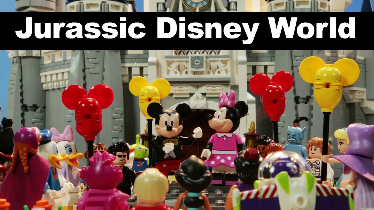 Jurassic Disney World in LEGO