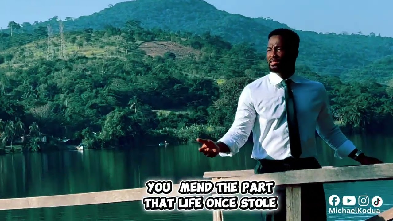 Michael Kodua - HOW BEAUTIFUL (lyrics Visualizer) #michaelkodua #howbeautiful #gospelmusic