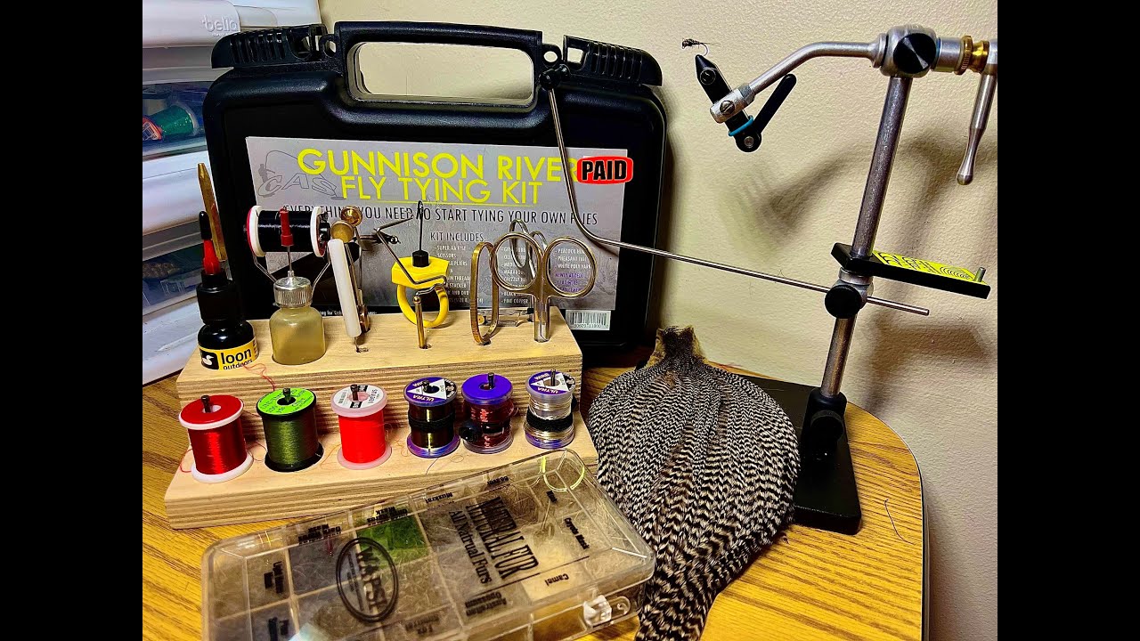 My Fly Tying Set Up!!!! What You Need to Start!!!