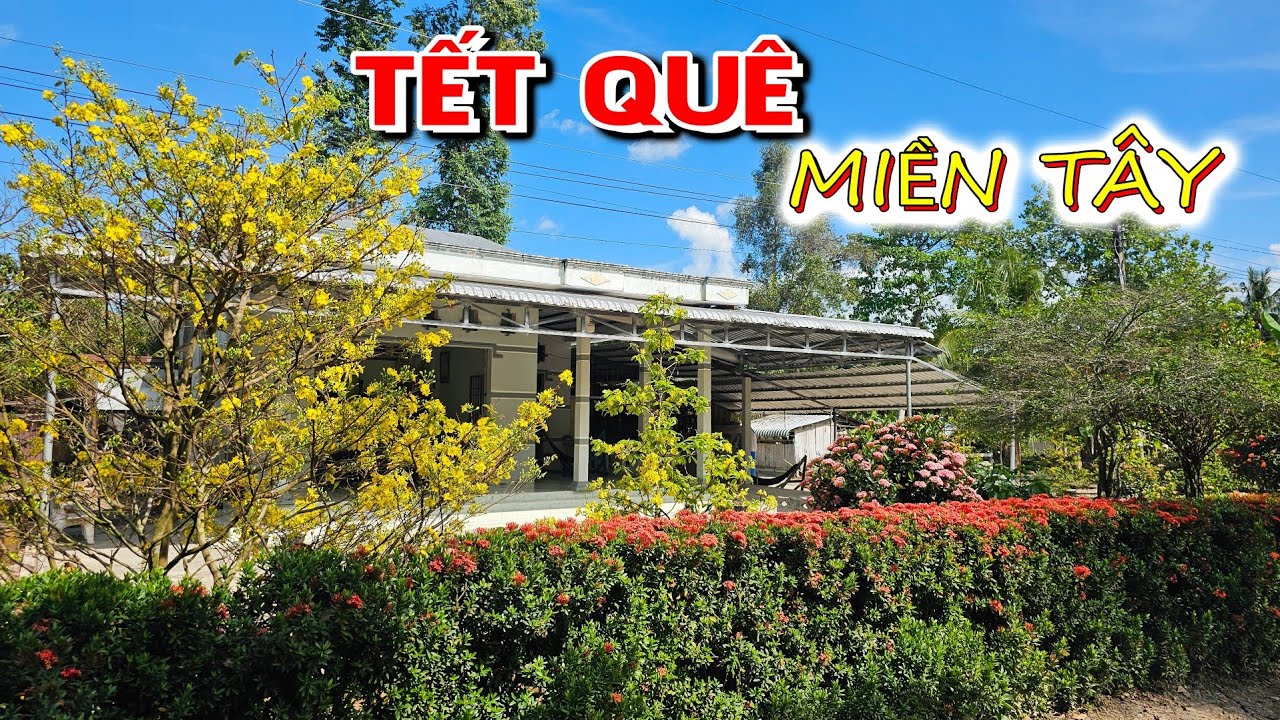 Tết quê Miền Tây con cháu sum họp chúc thọ ngoại, không khí gia đình tràn ngập niềm vui
