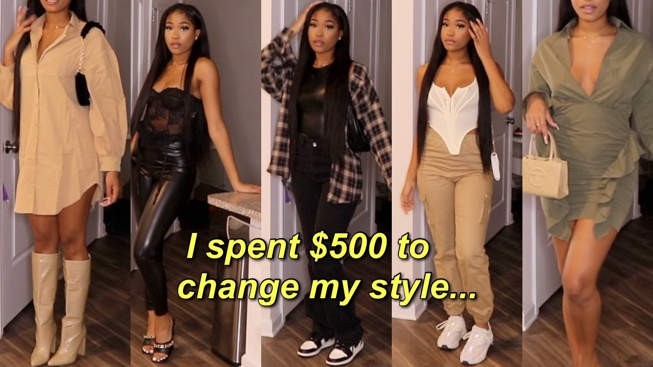 EARTH TONE OUTFIT IDEAS 🤎 | PRETTYLITTLETHING CYBER MONDAY HAUL