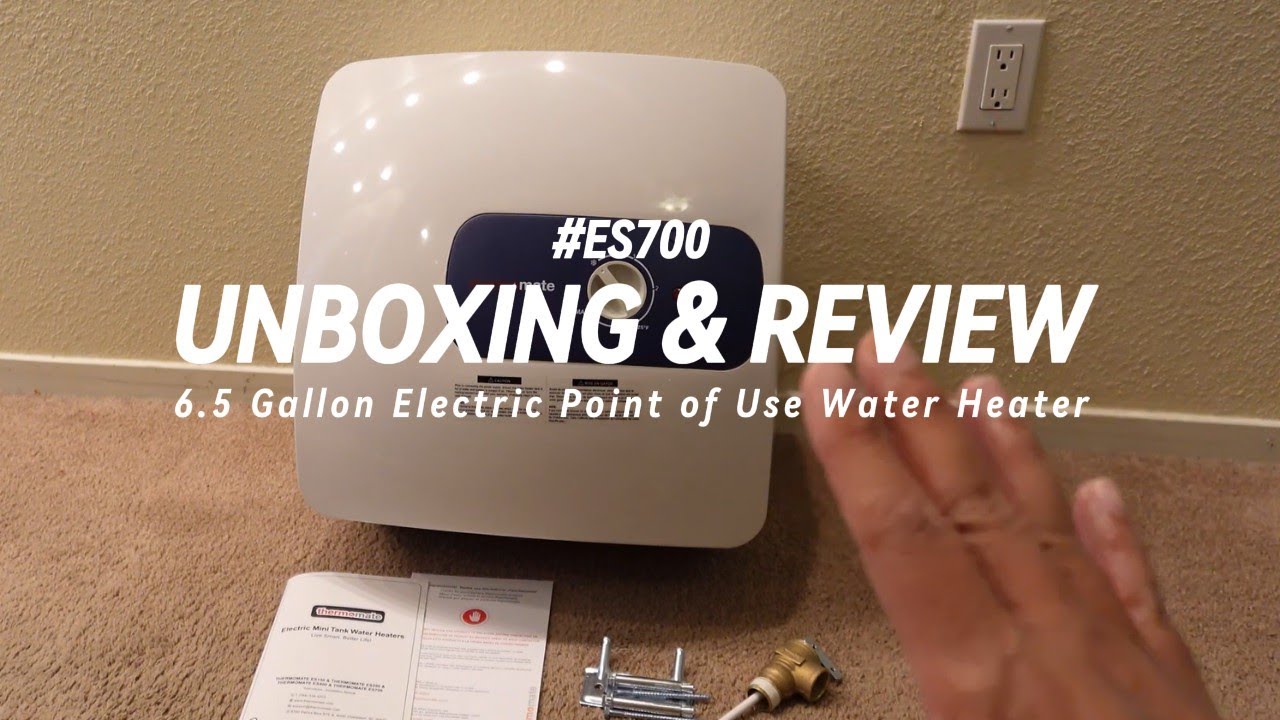 Real Review | Installing ThermoMate 6.5 Gallon Electric Water Heater Without a Plumber
