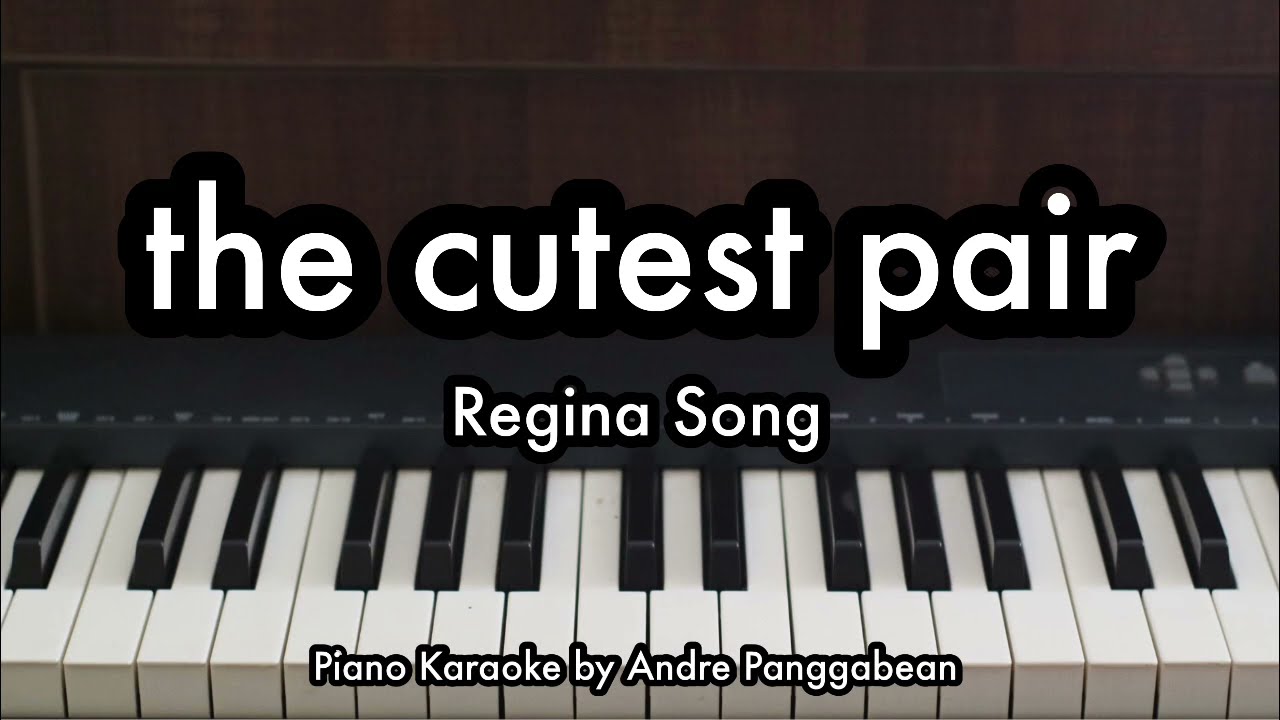the cutest pair - Regina Song | Piano Karaoke by Andre Panggabean