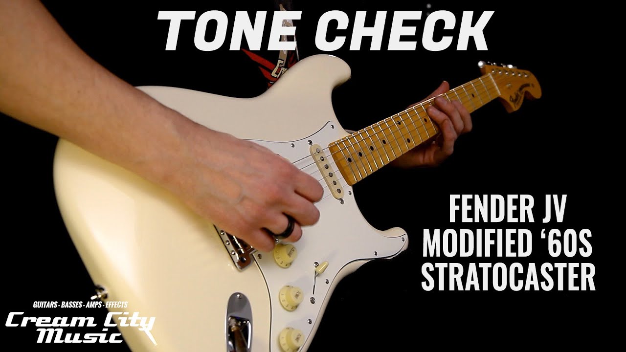 TONE CHECK: Fender JV Modified '60s Stratocaster Demo