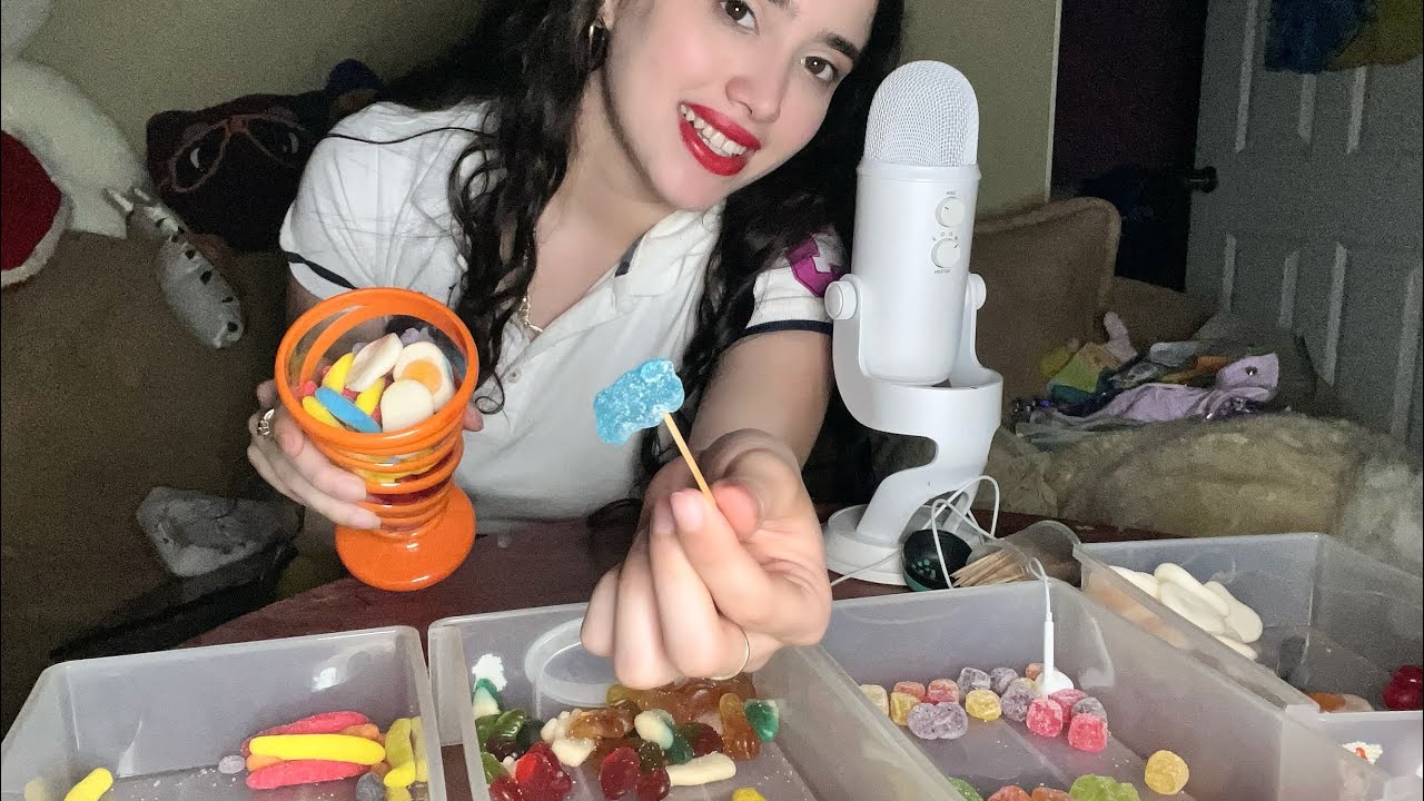 ASMR- ROLE~PLAY VENTA DE GOMITAS / SONIDOS PARA DORMIRTE Y RELAJARTE /