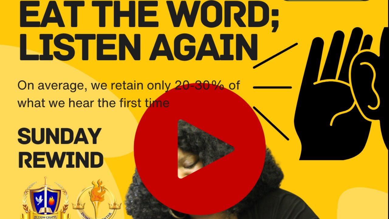 Sunday Rewind Word Rehearsal: 