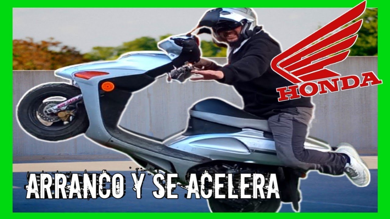 La MOTO Se Acelera Sola Al Arrancar!!! *HONDA SFX 50c.c*