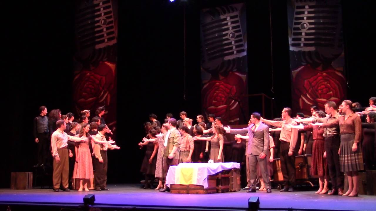 EVITA (The Musical) Epic Flower Toss And Catch! - Luzma Ortiz