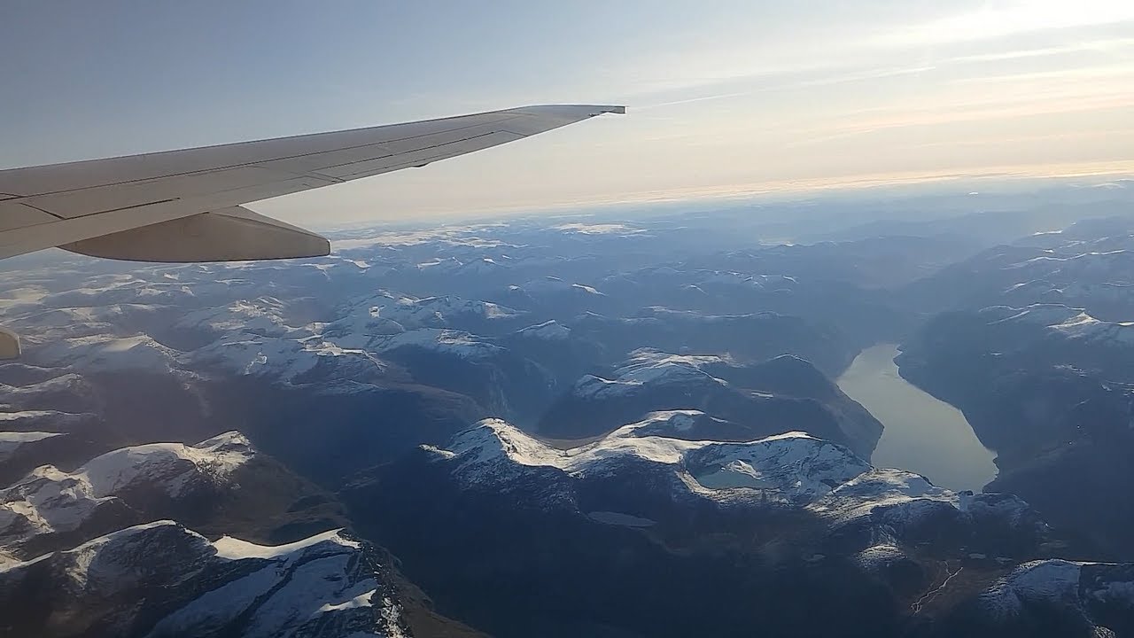 FULL FLIGHT - Ålesund to Oslo SAS Boeing 737-800