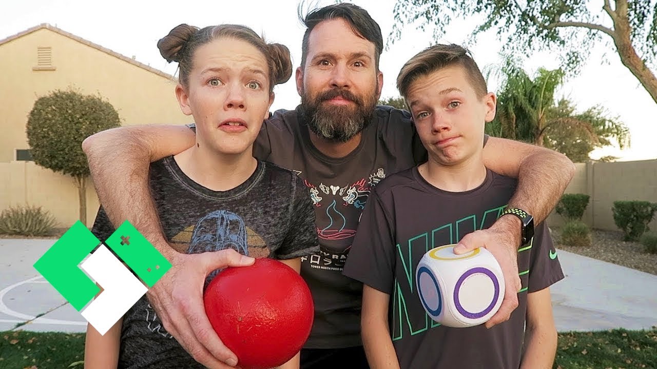 Family Scatter Dodgeball Night // Loser Gets Pie Faced! | Clintus.tv