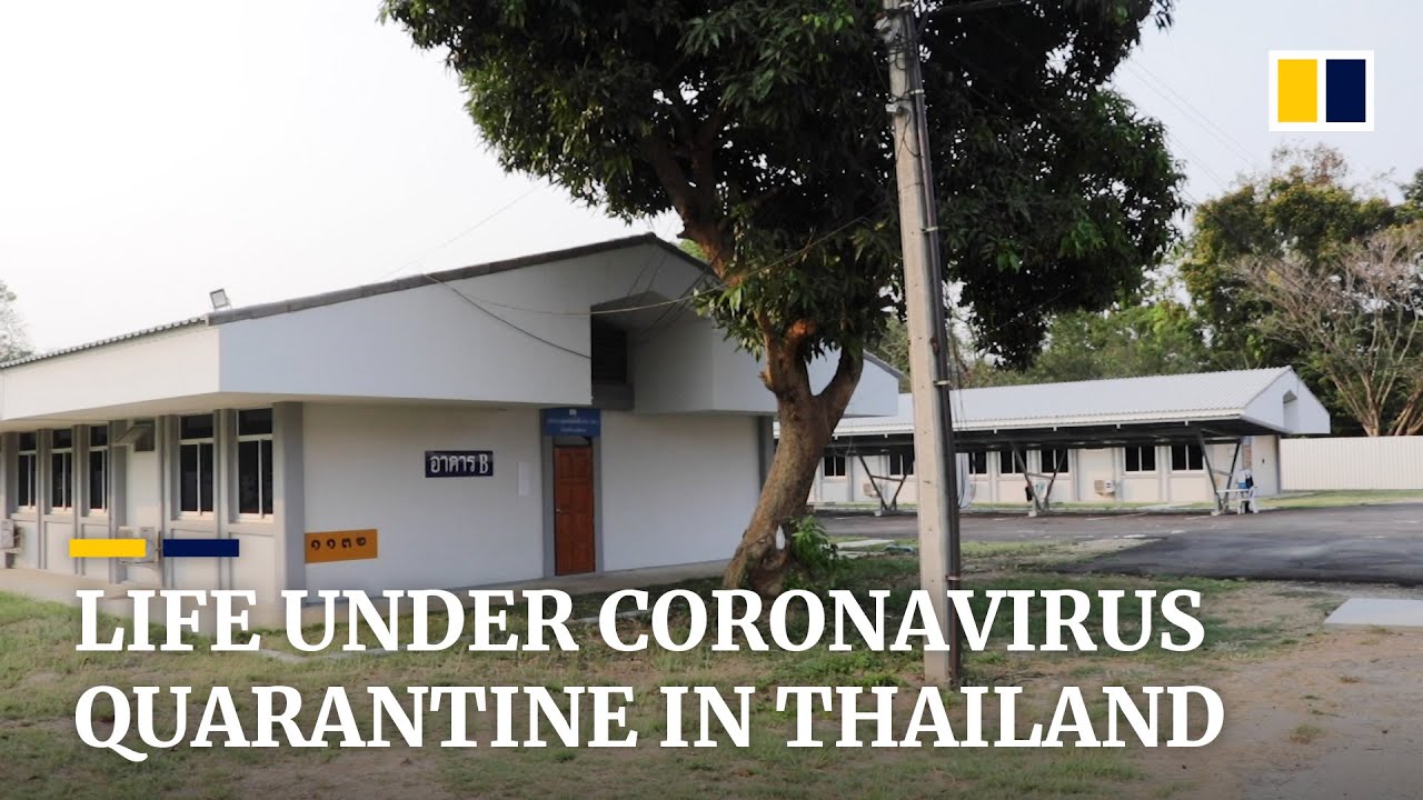 Scenes from a Thai government Covid-19 quarantine facility: barracks living, but great Thai food