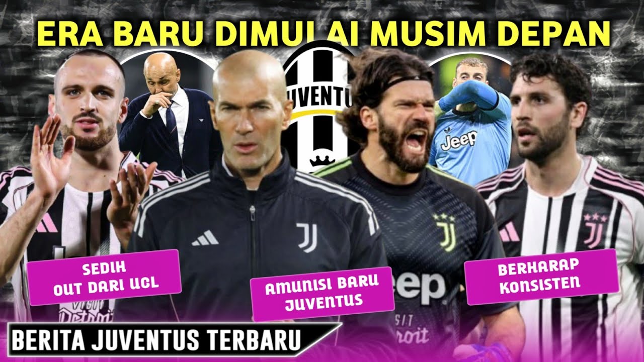Zinedine Zidane Gantikan Spaletti Musim Depan😎Alisson Becker Gantikan Di Gregorio🤩Diharap Konsisten