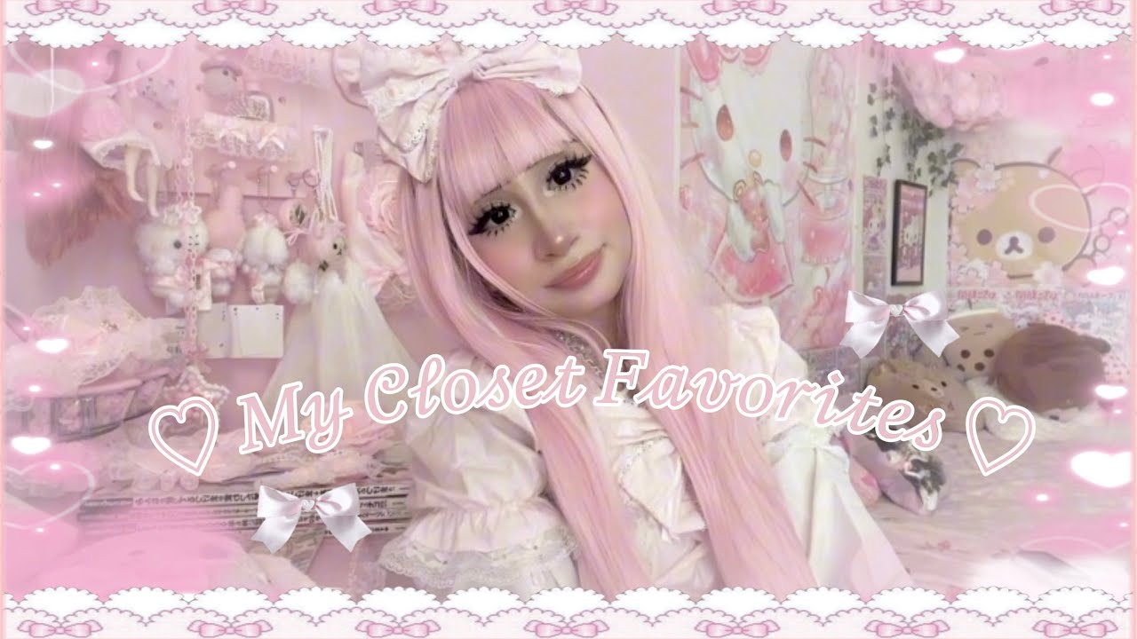 my closet favorites ⋆˚ 𝜗𝜚˚⋆ DIY pieces, sets, accessories + more (sugarbunnies, hime gyaru, etc.)