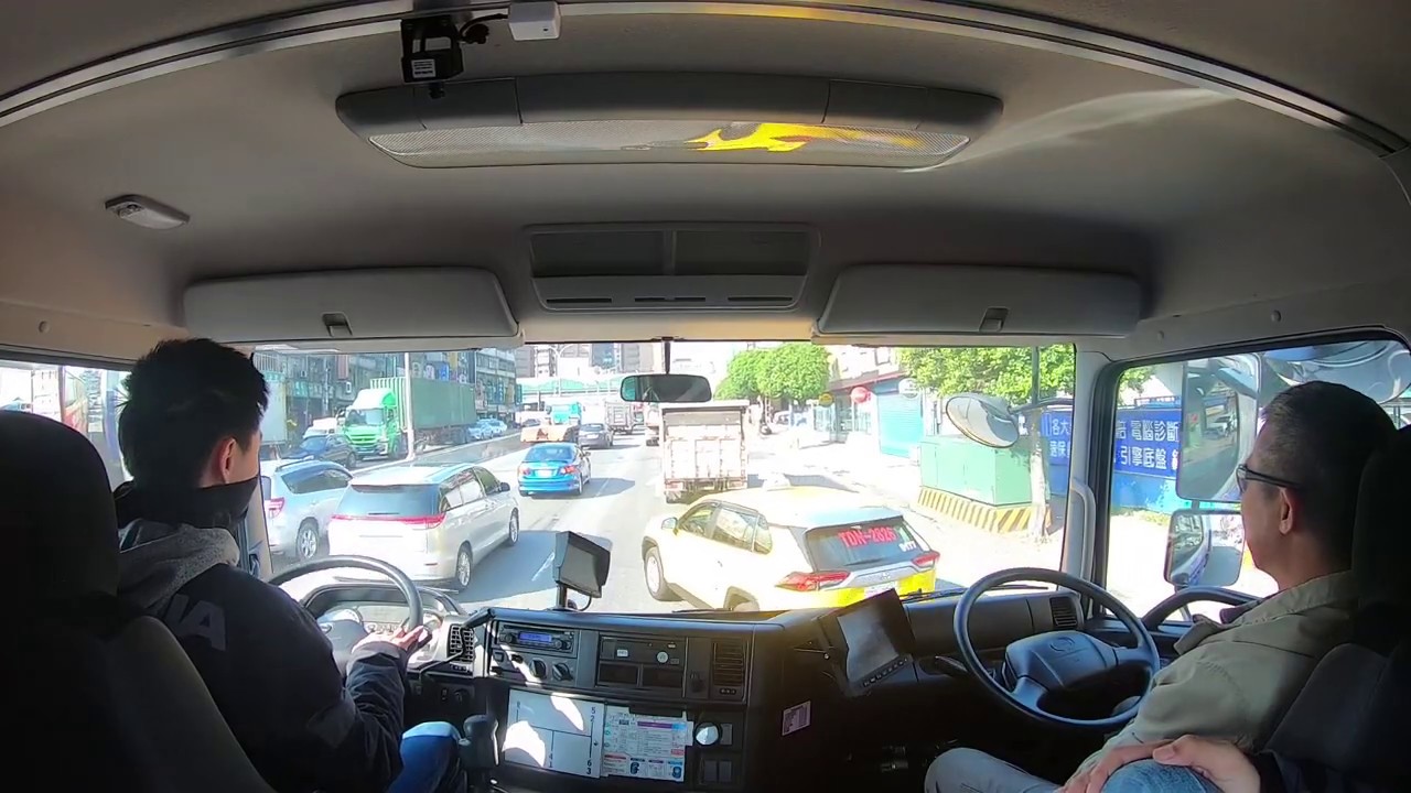 聯結車系列#04 HINO700道路駕駛