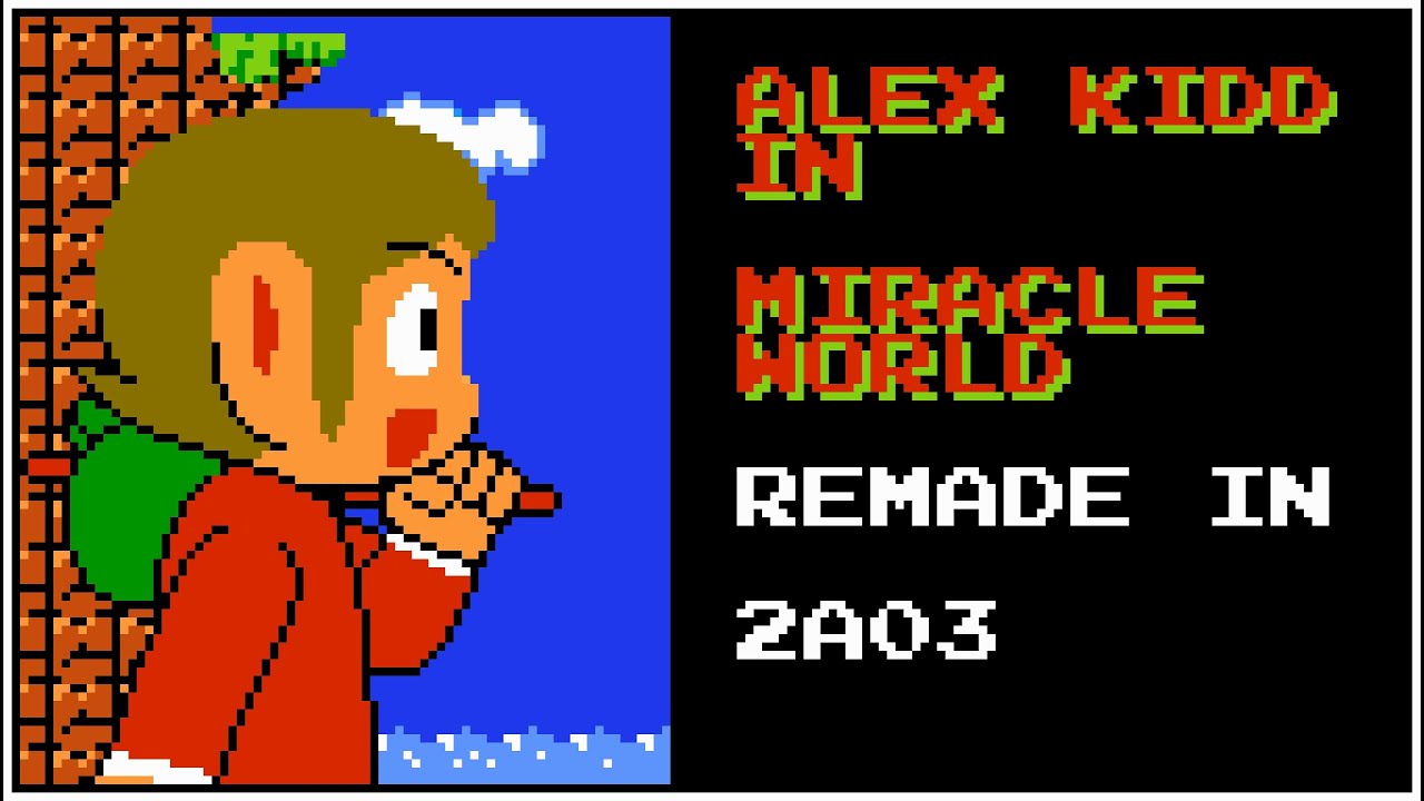 [2A03] Alex Kidd in Miracle World OST but it's on the NES