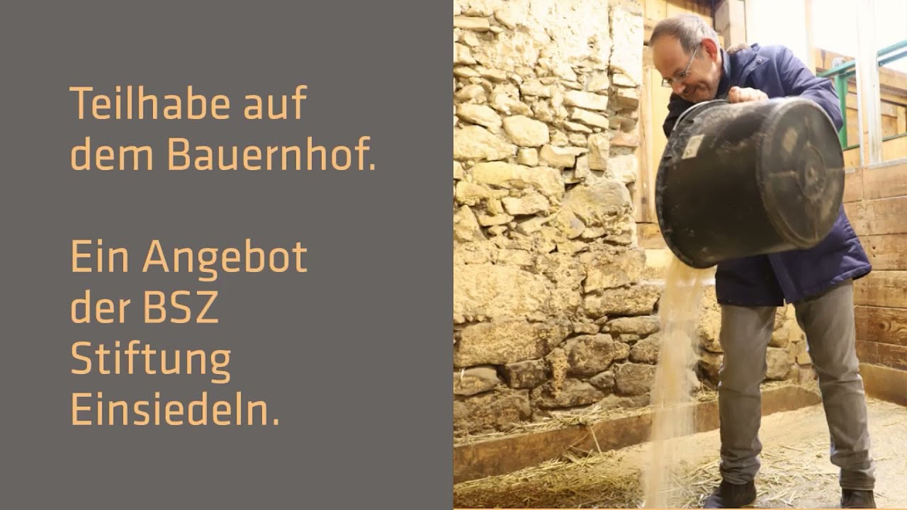 Outdoor-Angebot «Bauernhof» der BSZ Einsiedeln