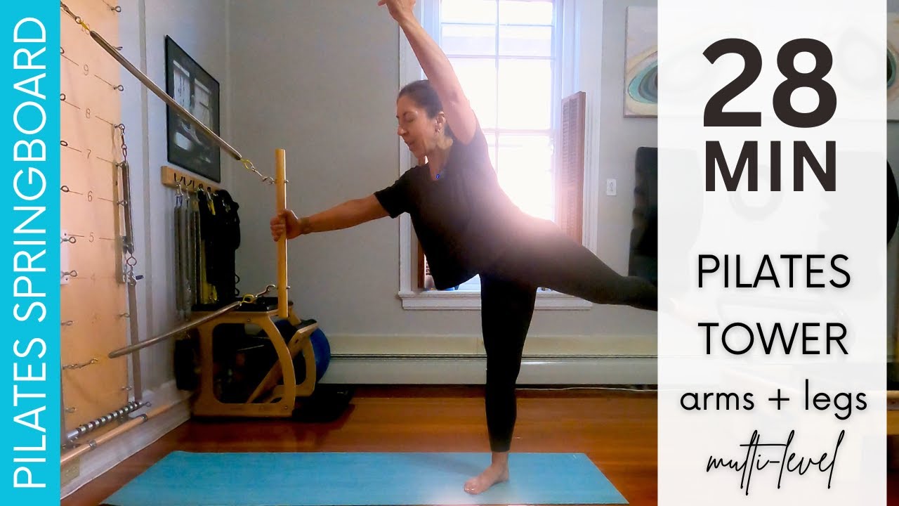 PILATES SPRINGBOARD LEG & ARM STRENGTH WORKOUT | 28 Min | Multi-Level | Props: No | No Push Thru Bar