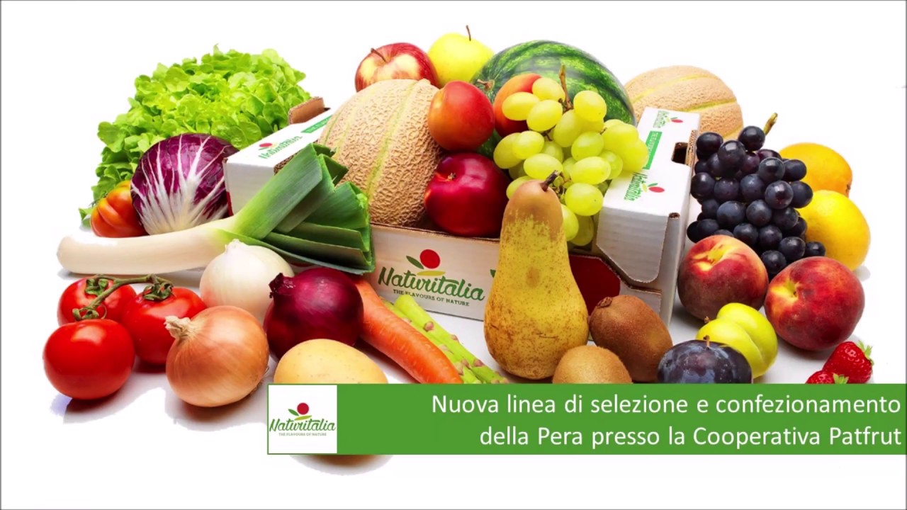 La nuova linea per la selezione ed il confezionamento delle pere presso la Cooperativa Patfrut