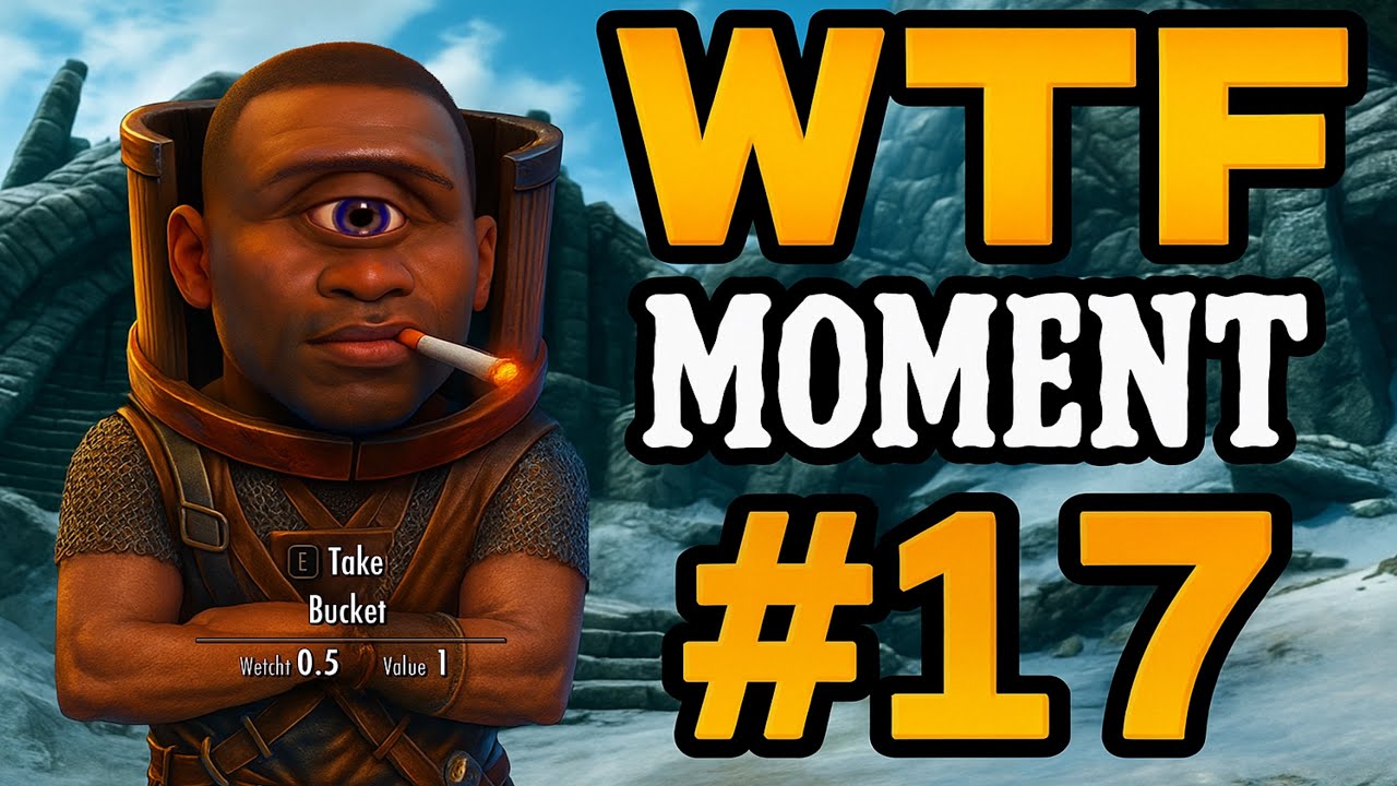 When idiots play SKYRIM (FUNNY MOMENTS)
