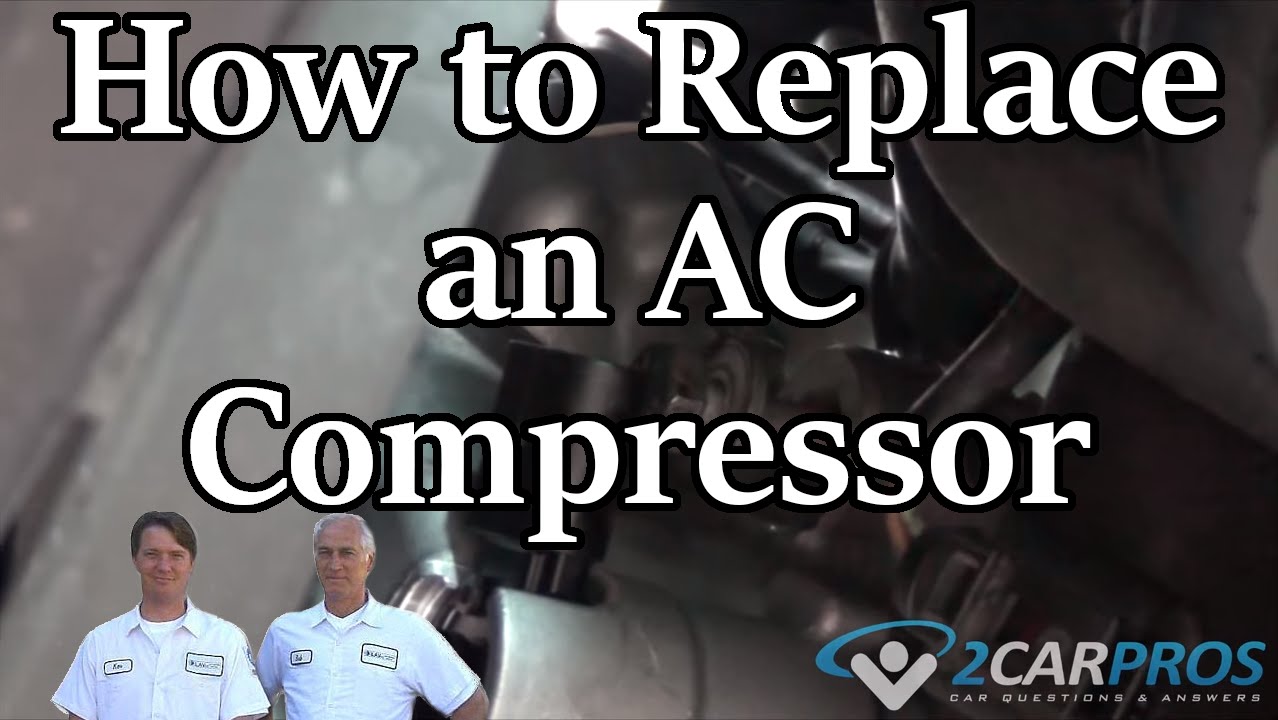 Air Conditioner Compressor Replacement Mercedes Benz C230 Kompressor 2001-2007