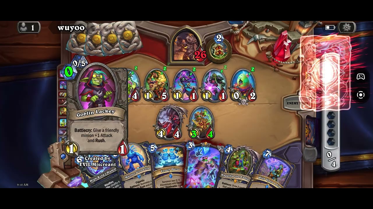 A long, strange journey: Hearthstone Road to Legend! Season 6 Ep. 7! Warrior Lackey build???