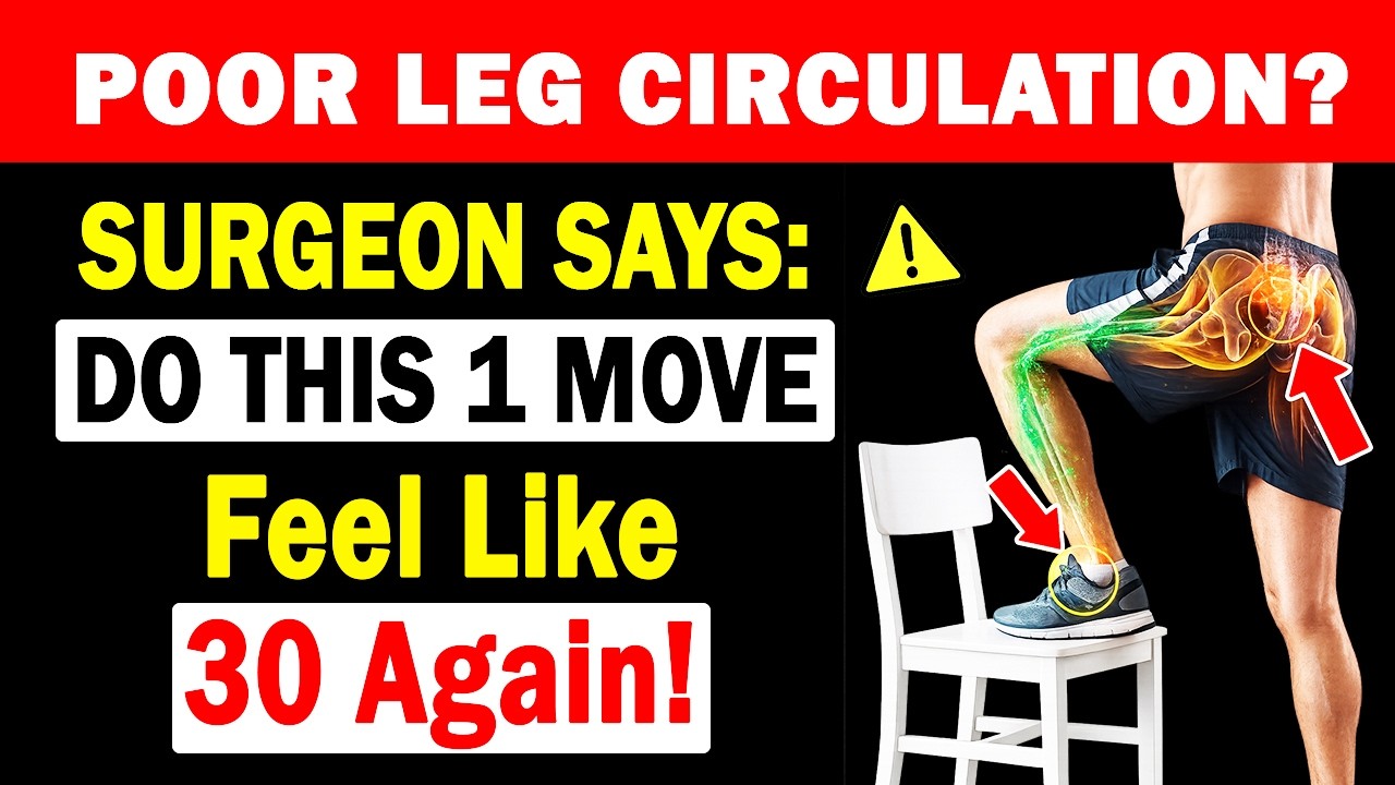 Reveals the #1 Best Exercise for Healthy Leg Circulation After 60!