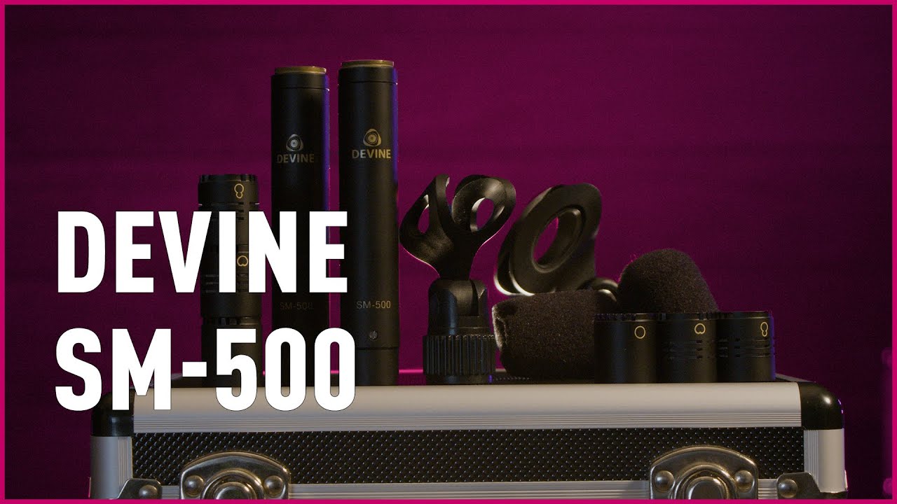 Devine SM-500 Kleinmembraan Condensator microfoon set Review | Bax Music