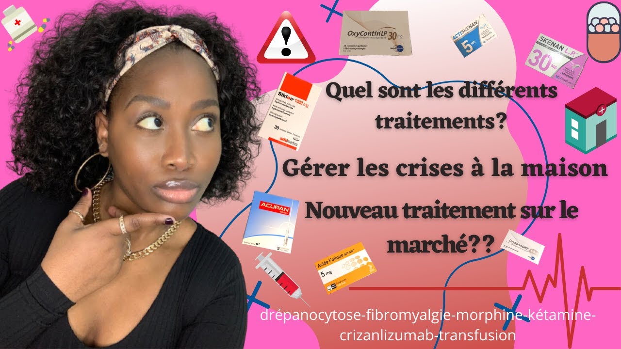 DREPANOCYTOSE!! NOUVEAU TRAITEMENT??GERER LES CRISES ANTIDOULEUR-CE QU'IL FAUT SAVOIR!!!!