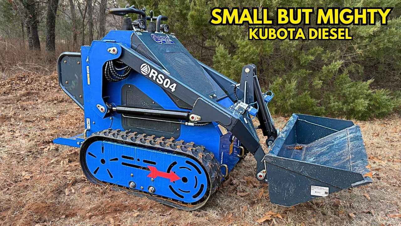 Rippa RS04 - Is The Cheapest Diesel Chinese Mini Skid Steer Worth Buying?