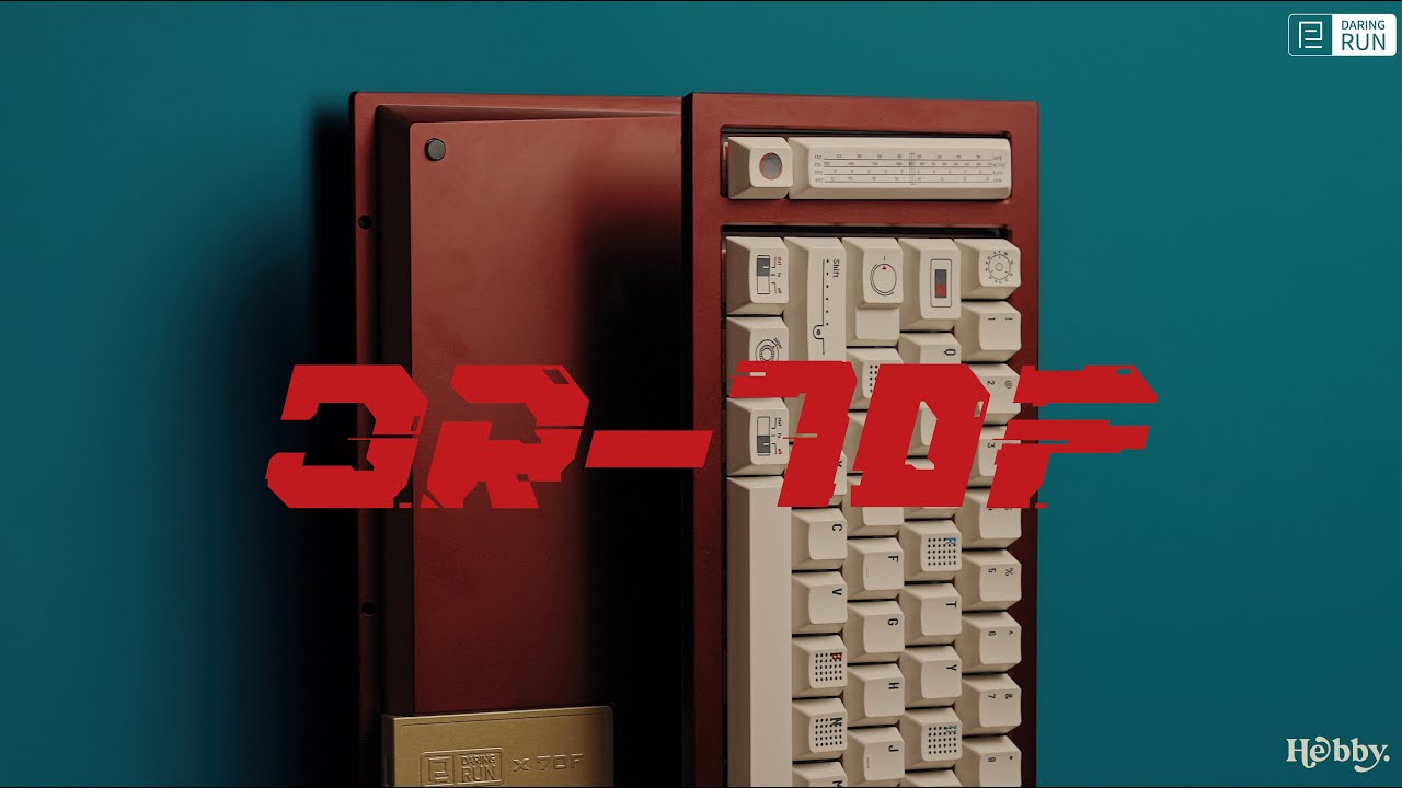 뒤집어도 조립되는 키보드, DR-70F