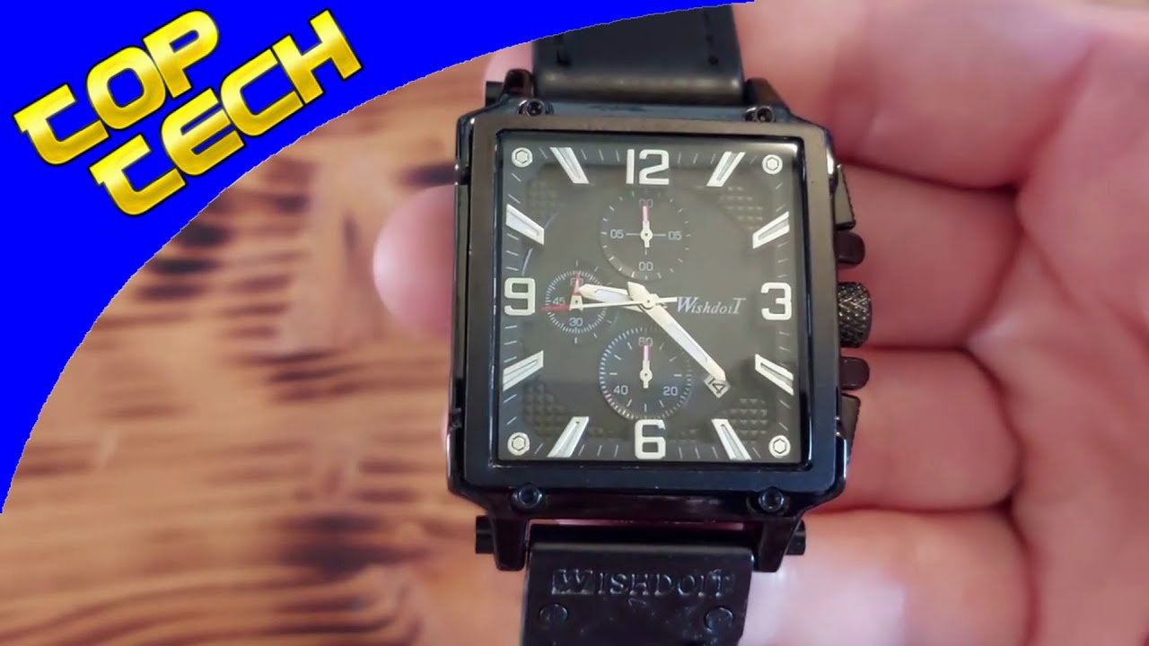 Cheap Square Watch For Men - Wishdoit Review