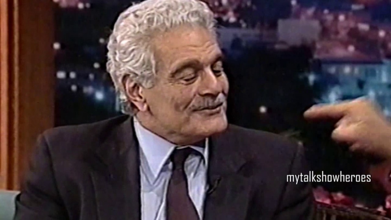 OMAR SHARIF has FUN with LENO - R.I.P.