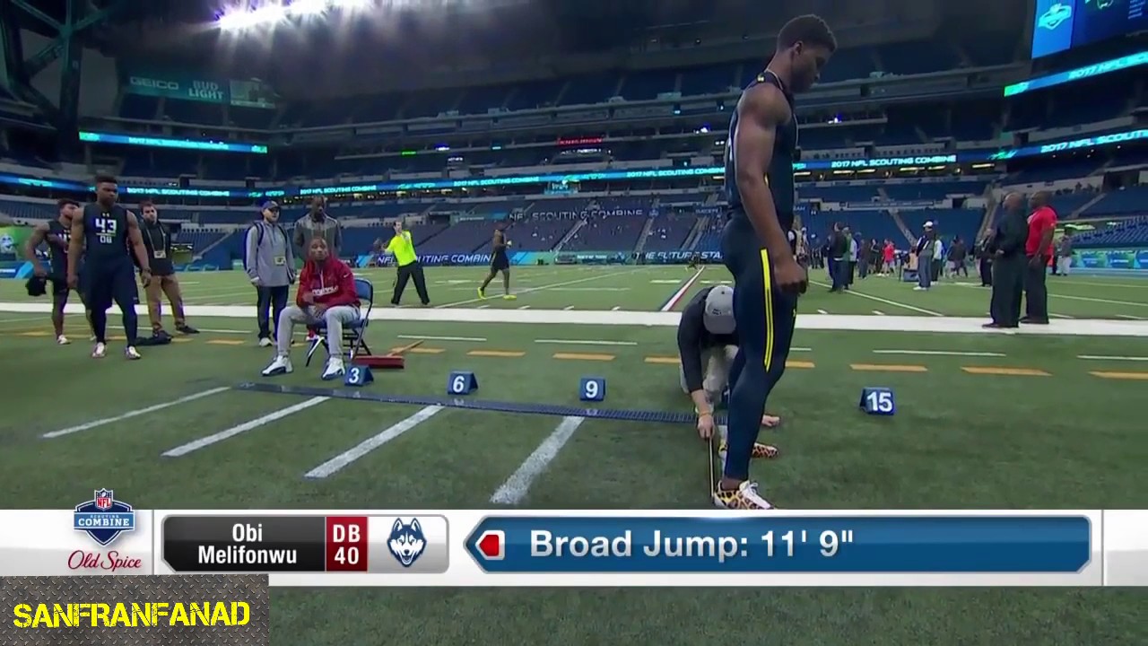 Obi Melifonwu | 2017 NFL Combine 40 Yard Dash + All Drills | NFL Highlights HD