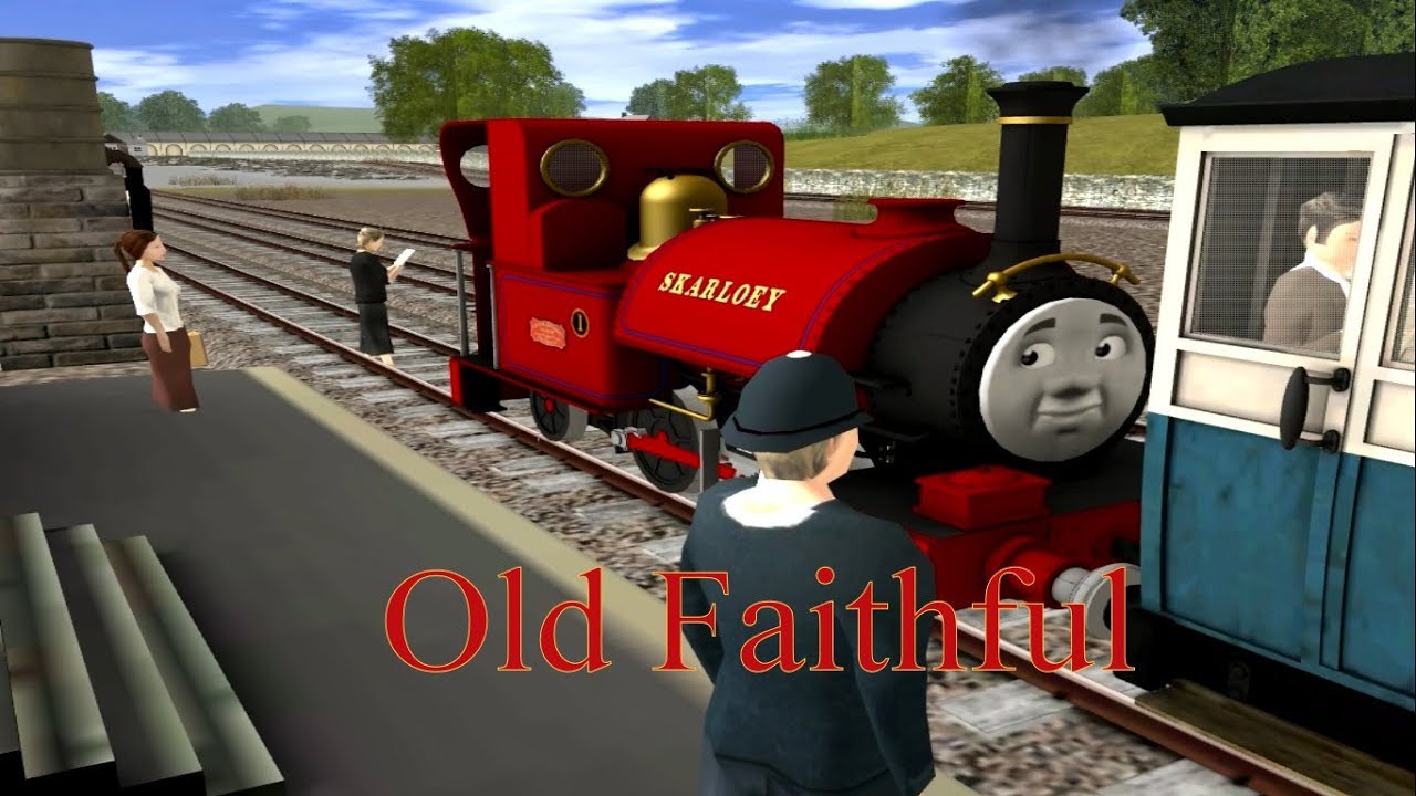 Rails of the North Western Railway - Four Little Engines - Old Faithful