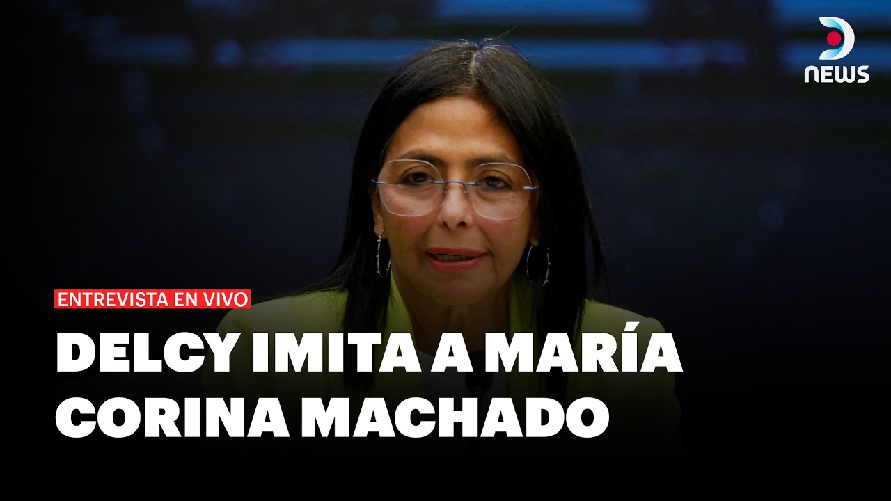 Venezuela sin Maduro: Delcy y sus afiches de candidatura presidencial | DNews