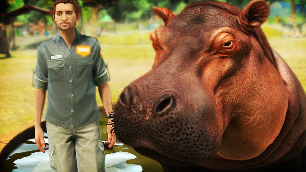 BREAKING INTO THE HIPPO EXHIBIT | Zoo Tycoon : Ultimate Animal Collection #21
